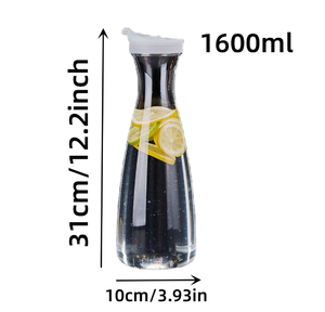 <span class=keywords><strong>Pichet</strong></span> à eau froide en <span class=keywords><strong>plastique</strong></span> de qualité alimentaire, carafe incassable pour cafés, KTV et buffets, facile à nettoyer, compatible lave-vaisselle - Product Image 2