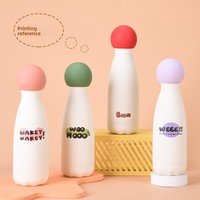 Nouvelle tasse isotherme en acier inoxydable 316 de 350 ml, design créatif en forme de boule de bowling, portable, pour étudiants, enfants, sports de plein air