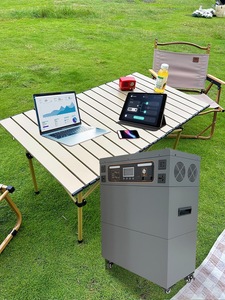 Station d'alimentation 5120 Wh, générateur solaire portable 3000 Watts, panneaux solaires V2L, batterie solaire portable extérieure au lithium 24V <span class=keywords><strong>Allpower</strong></span> - Product Image 2