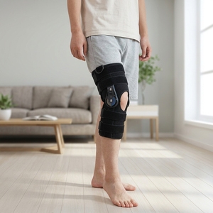 Soporte Ortopédico Corto OSKY para Lesiones de <span class=keywords><strong>Menisco</strong></span> y Rodilla, Transpirable, Ligero y con Fijación - Product Image 1