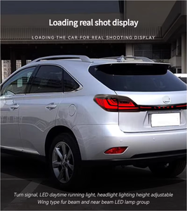 ไฟท้าย Lexus RX ปี 09-15 แบบเลนส์ใส Full LED พร้อมไฟวิ่งแบบ Stream Running Light และไฟเลี้ยวแบบไดนามิกสีแดง ชุดไฟท้าย - Product Image 6
