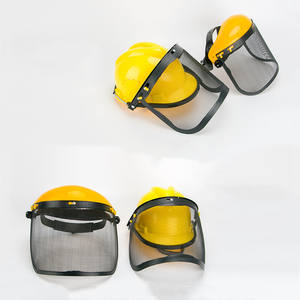Casque de sécurité pour débroussailleuse tronçonneuse <span class=keywords><strong>tondeuse</strong></span> chapeau de protection visière forestière - Product Image 6
