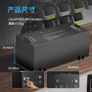 แบตเตอรี่ลิเธียมโซลิดสเตท 48V 100Ah ชุดแบตเตอรี่พลังงานเสถียร ทนทานสูง อายุการใช้งานยาวนาน - Product Image 3