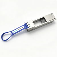 Adaptateur convertisseur transceiver fibre optique multi-ratios Optoray WADQS-28 QSFP28 25G SFP28 de haute qualité avec prise en charge DOM pour réseau 4G