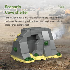 CAYI recién llegados Vehículo de terreno WW2 serie <span class=keywords><strong>militar</strong></span> ejército arma tanque camión bloques de construcción conjunto juguetes de construcción regalo para niños - Product Image 5