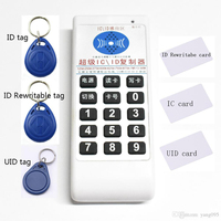 Approvisionnement d'usine 125Khz RFID porte-clés duplicateur clé copieur lecteur de carte Cloner
