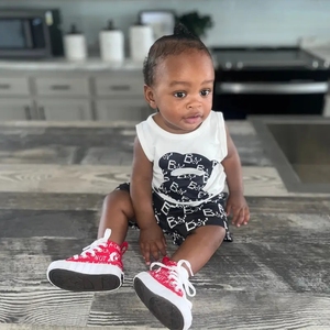 Conjunto de ropa de verano <span class=keywords><strong>para</strong></span> niños al por mayor versión coreana <span class=keywords><strong>Chaleco</strong></span> de algodón de dos piezas y pantalones cortos sin mangas <span class=keywords><strong>para</strong></span> niños pequeños - Product Image 6