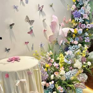 Fleur artificielle personnalisée haut de gamme, série Monet, décoration entièrement faite à la main, pour cérémonie de mariage, décoration de la maison, arrangement floral - Product Image 3