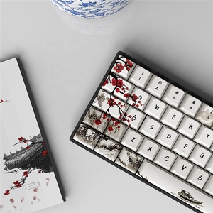 80 touches de clavier en forme de fleur de prunier, profil Cherry, sublimation par teinture, matériau PBT pour claviers mécaniques GH60 <span class=keywords><strong>GK61</strong></span> GK64 SK61Anne Pro - Product Image 5