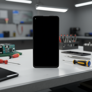 Schermo LCD Nero Senza Cornice per Moto G8 Power XT2041, Ricambio Display Completo - Product Image 3