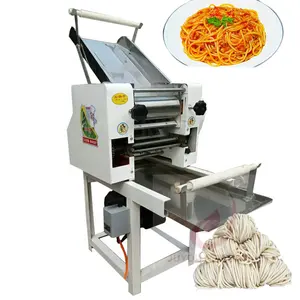 Electric Automatic Noodle Pasta Maker Stainless Steel Lasagne Spaghetti Fresh Noodle Making Machine