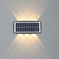 4LED 6LED grande taille réverbère Led lumière solaire extérieur étanche lumières solaires pour cour rue paysage jardin décor lampe