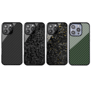 Hot Selling Luxury Forged Carbon Fiber Phone Cover Shell for iPhone 11 12 Mini <strong>13</strong> 14 15 16 <strong>Pro</strong> <strong>Max</strong> Mobile Phone <strong>Cases</strong> - Product Image 3