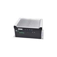 Pc Mini CPU I7 Tertanam Kelas Industri Tanpa Kipas dengan Slot PCI PCIE untuk Otomasi Peralatan Industri