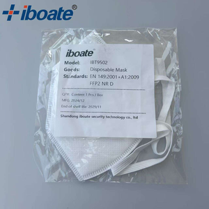 Iboate masker sekali pakai dapat dilipat, pelindung partikulat buatan kepala <span class=keywords><strong>FFP2</strong></span> - Product Image 1