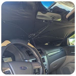 Soleil Uv Protection Voiture <span class=keywords><strong>Parapluie</strong></span> Pare-Soleil Pare-Brise Pare-Soleil Voiture Fenêtre Avant <span class=keywords><strong>Parapluie</strong></span> Pour Voiture - Product Image 2