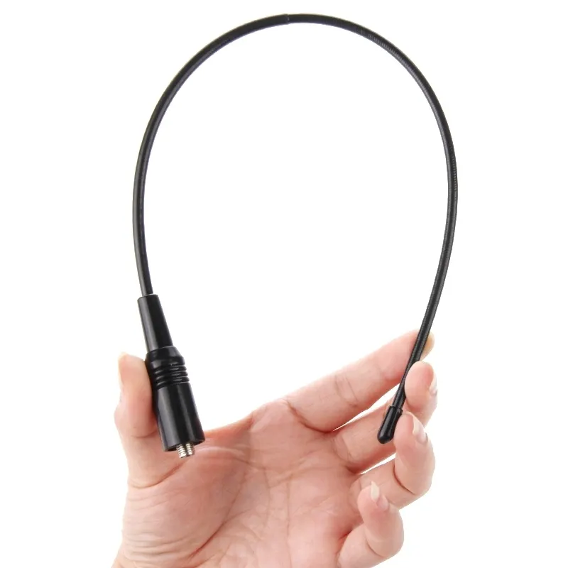 Pemasok jaminan jual beli NAGOYA NA-771 144/430MHz antena Radio genggam SMA-F pecut pegas fleksibel Dual Band untuk Walkie Talkie
