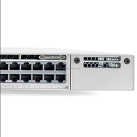Nouveau commutateur Cisco Catalyst C9300-24P-A original, série 24 ports avec 4 uplinks SFP Gigabit, PoE+, garantie 1 an, SNMP, QoS