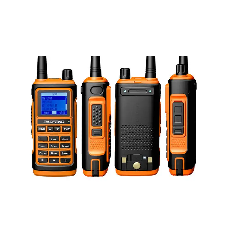 Walkie Talkie nirkabel portabel, Walkie Talkie genggam dua arah 5-10km jarak Radio Walkie Talkie