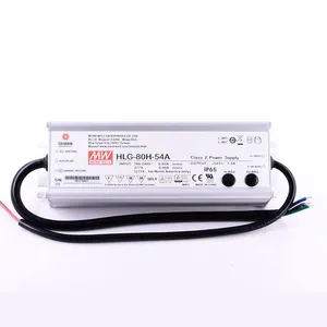 Meanwell HLG-80H Series 80W 54V Single Output Switching Power Supply HLG-80H-54 HLG-80H-54A HLG-80H-54B LED Driver