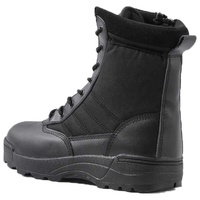 KMS-Bottes de combat multicolores, imperméables et respirantes pour hommes, chaussures de sécurité marron d'occasion, vente en gros