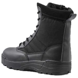 KMS-Bottes de combat multicolores, imperméables et respirantes pour hommes, chaussures de sécurité marron d'occasion, vente en gros - Product Image 3