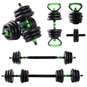 Jeu D'haltères Réglables - 22 Lbs (la Paire) - Poids Libres Acier - Gym à Domicile