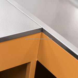 木制のカスタムモダンデザイン小売店チェックアウトカウンター - Product Image 4