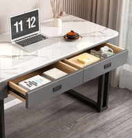 Bureau d'ordinateur de luxe léger maison chambre à coucher bureau d'étude simple et moderne bureau d'écriture bureau