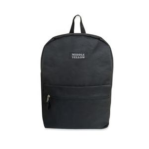 High Quality <b>Black</b> Polyester Children Backpack School <b>Bag</b> Wholesale <b>Mini</b> Sports Backpack <b>Bag</b> Custom logo - Product Image 1