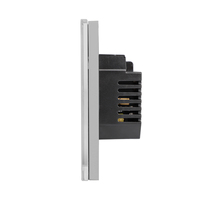 Bingoelec OEM/ODM EU Smart Life Interrupteur mural tactile WIFI en verre trempé 1/2/3/4 voies pour usage professionnel