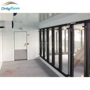 10 14 Glass Door Display Walking <strong>Cooler</strong> <strong>Room</strong> Walk-in Freezer Chiller <strong>Room</strong> Display Walk in <strong>Cooler</strong> in USA for Supermarket - Product Image 2