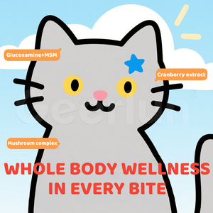 Complément alimentaire <span class=keywords><strong>pour</strong></span> chats à marque privée OEM, Glucosamine MSM, soutient la santé respiratoire, renforce l'immunité, <span class=keywords><strong>poudre</strong></span> de L-<span class=keywords><strong>Lysine</strong></span> <span class=keywords><strong>pour</strong></span> animaux de compagnie - Product Image 2