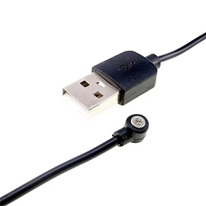 4. 0mm kết nối từ tính pogopin Nam Nữ <span class=keywords><strong>USB</strong></span> Dock Cáp sạc điện thông minh Vòng Adapter dây 30cm Giao diện sạc - Product Image 5