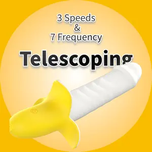 Nuevas frutas y verduras para hombres/mujeres con palo de masaje de masturbación 10 frecuencia distorsionada caballo plátano vibración G-spot masaje - Product Image 3