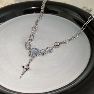 Collar <span class=keywords><strong>de</strong></span> Clavícula con <span class=keywords><strong>Piedra</strong></span> Lunar <span class=keywords><strong>de</strong></span> Diseño Moderno <span class=keywords><strong>para</strong></span> Mujer, Accesorios <span class=keywords><strong>de</strong></span> Moda con Colgante <span class=keywords><strong>de</strong></span> Luz Estelar - Product Image 4