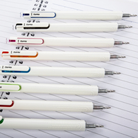 Silent Click Tech Test Bonne Couleur Mignon Néon Gel Pen Wholesale Set
