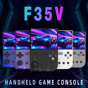 F35V Retro Handheld <b>Game</b> Console Open Source 64G 3.5 Inch Screen Video gaming player Consola for Kids Adults Gift 15000+ <b>Games</b> - Product Image 2
