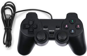 Dual Vibration Wired Joystick for PS2 Gamepad Mando Handle <b>Gaming</b> Joypad Manette Double Motor <b>Controller</b> - Product Image 1