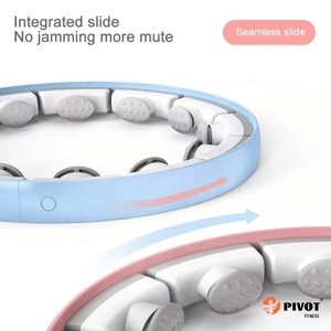 Cerceaux de hula hoop lestés ajustables à LED, tendance et très demandés, pour l'entraînement cardio et la perte de poids - Product Image 4