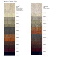 Haode Wholesale Texture Paper Texture différente Papier de spécialité personnalisé pour l'emballage de boîtes-cadeaux