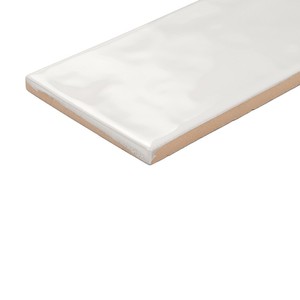 Piastrella Bianca Goa 7,5 X 20 Cm Finitura Lucida Bordi Irregolari - Product Image 2