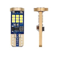 Bombilla LED T10 W5W 194 168 CANBUS Sin Error 27SMD 2016 12V 360 °   Luz de lectura súper brillante para el interior del coche, luz de matrícula tipo domo