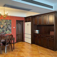 Meubles de villa sur mesure pour toute la maison, conception 3D CAD, personnalisation complète de la maison de style américain à Foshan