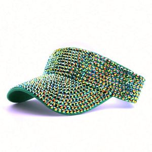 Gorra de Visera con Pedrería Brillante para Mujer, Moda Verano, Deportiva, para Golf - Product Image 6