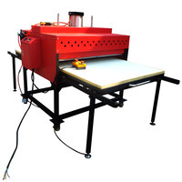 Nouvelle presse à chaud pneumatique automatique AIBA grand format 80x100 100x120 120x150cm, double station, industrielle, pour vêtements, 110/220V