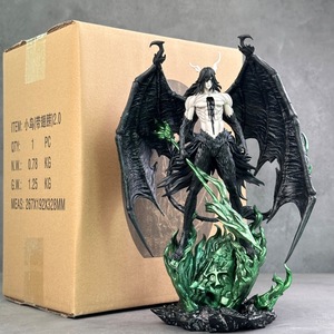 Figurine d'action Ichigo rieur en collaboration avec Death God Rampage Ox Head, jouet décoratif en PVC GK Xiao Wu Sifa à deux étapes Black Wing - Product Image 6