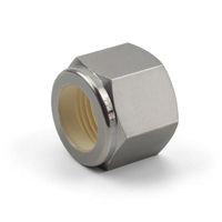 Raccord de tube à double ferrule mâle en acier inoxydable 304 316 de type Swagelok à bas prix