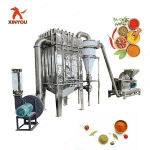 เครื่องบดสแตนเลสแบบแยกส่วน สำหรับบดอาหาร น้ำตาล เกลือ พริก กาแฟ พริกไทย เครื่องเทศ พร้อมระบบกำจัดฝุ่น - Product Image 1