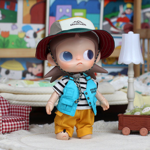 Gaga Girl Doll Outfit 20cm Outdoor Hiking Workwear Canvas Lightweight Unisex Travel Clothes - Product Image 1